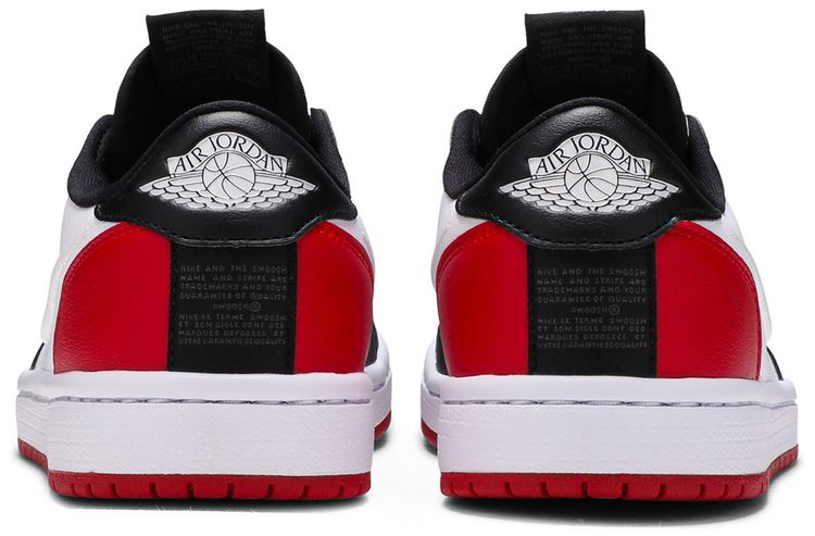 Wmns Air Jordan 1 Low Slip Black Toe