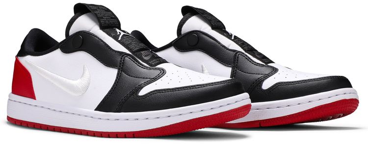 Wmns Air Jordan 1 Low Slip Black Toe