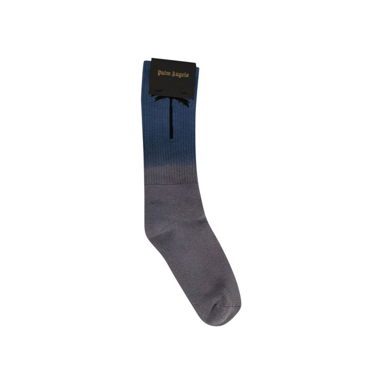 Palm Angels Palm Socks Blue Tie Dye