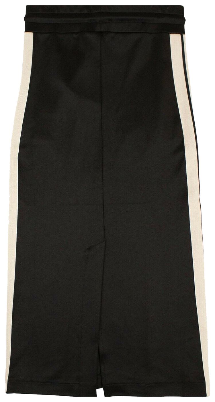 Palm Angels Pencil Track Skirt Black