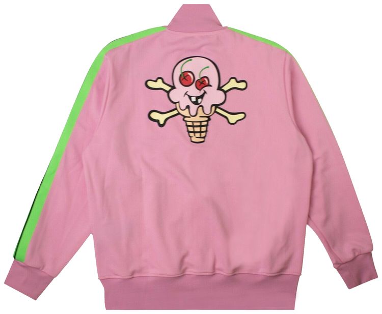 Palm Angels Ice Cream Skull Track Jacket Pink