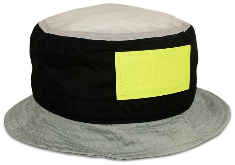 Palm Angels Color Block Logo Bucket Hat Multi Color