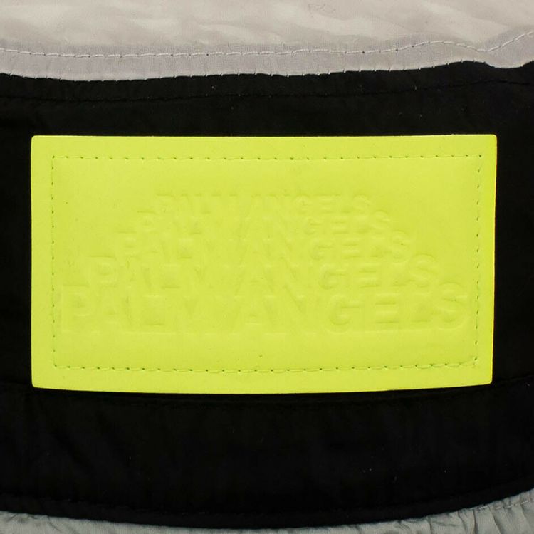 Palm Angels Color Block Logo Bucket Hat Multi Color