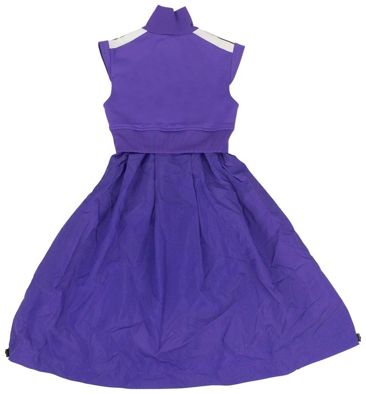 Palm Angels Mix Track Dress Purple