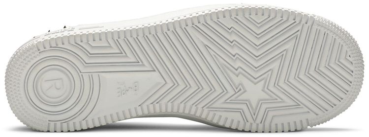 Bapesta Studded White