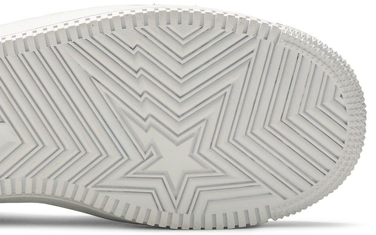 Bapesta Studded White