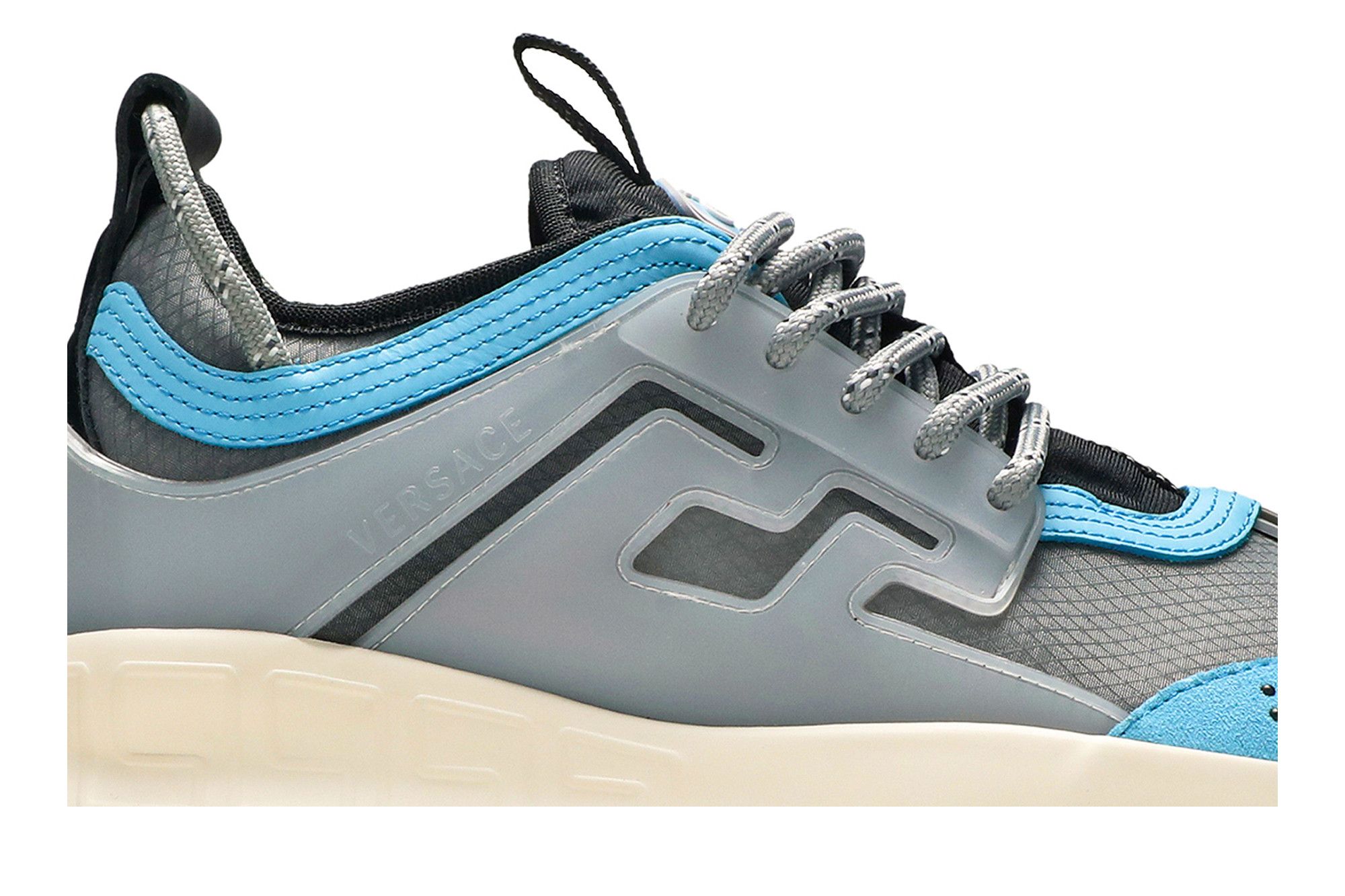 Buy Versace Chain Reaction 'Blue Grey' - DSU7071E D53TG 6V110 | GOAT