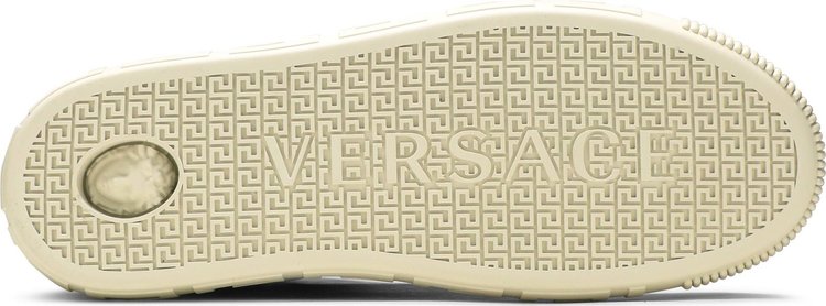 Versace Canvas High Barocco Print   Black Gold