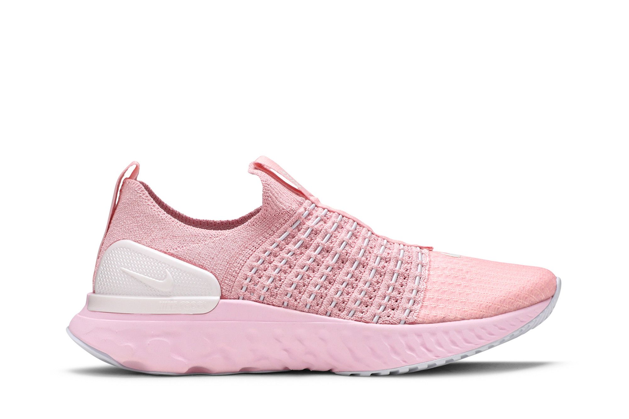 Nike flyknit react pink store