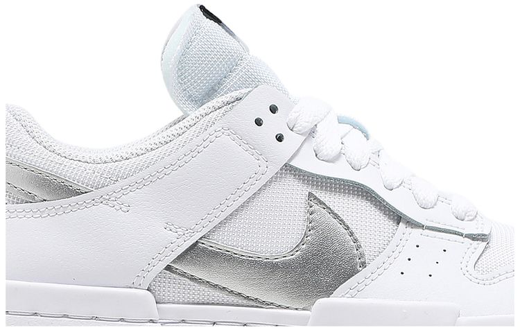 Nike Wmns Dunk Low Disrupt White Metallic Silver