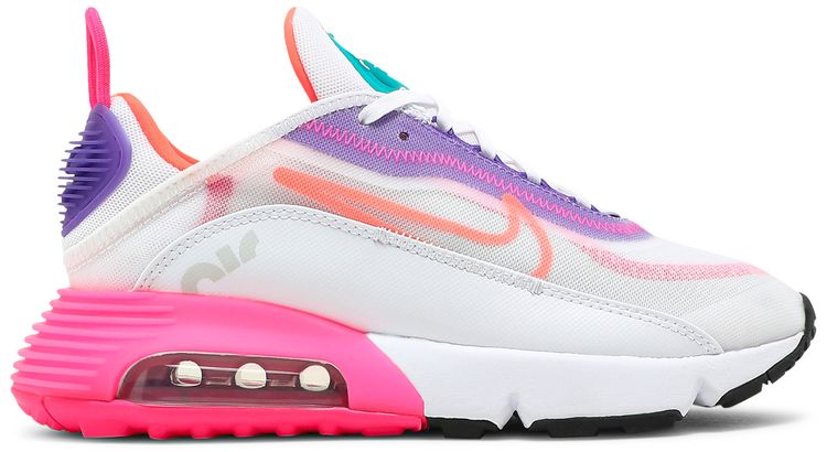 Nike Wmns Air Max 2090 White Hyper Orange