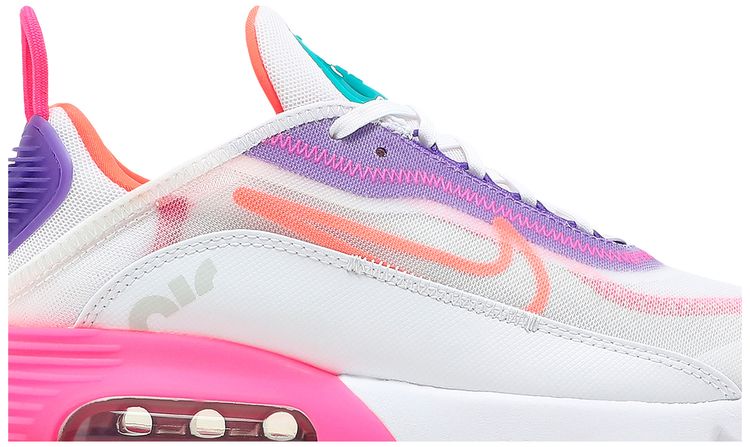 Nike Wmns Air Max 2090 White Hyper Orange