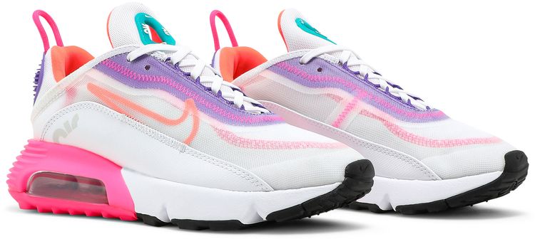 Nike Wmns Air Max 2090 White Hyper Orange