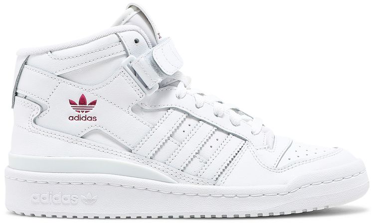 Adidas Wmns Forum Mid White Shock Pink