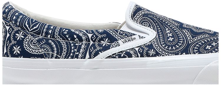 Kith x Vault OG Classic Slip On LX Paisley