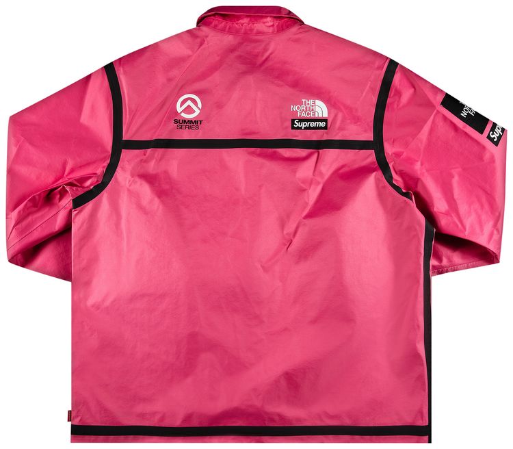 Supreme x The North Face Summit Series Outer Tape Seam Coaches Jacket Pink