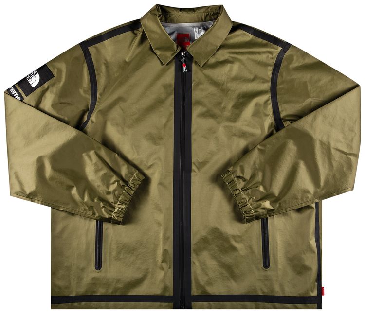 Supreme x The North Face Summit Series Outer Tape Seam Coaches Jacket Olive