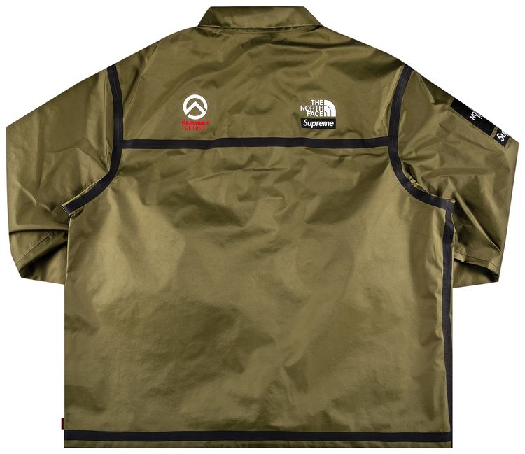 Supreme x The North Face Summit Series Outer Tape Seam Coaches Jacket Olive