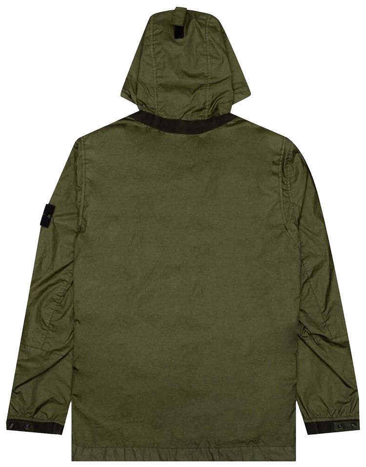 Stone Island Hooded Jacket Olive