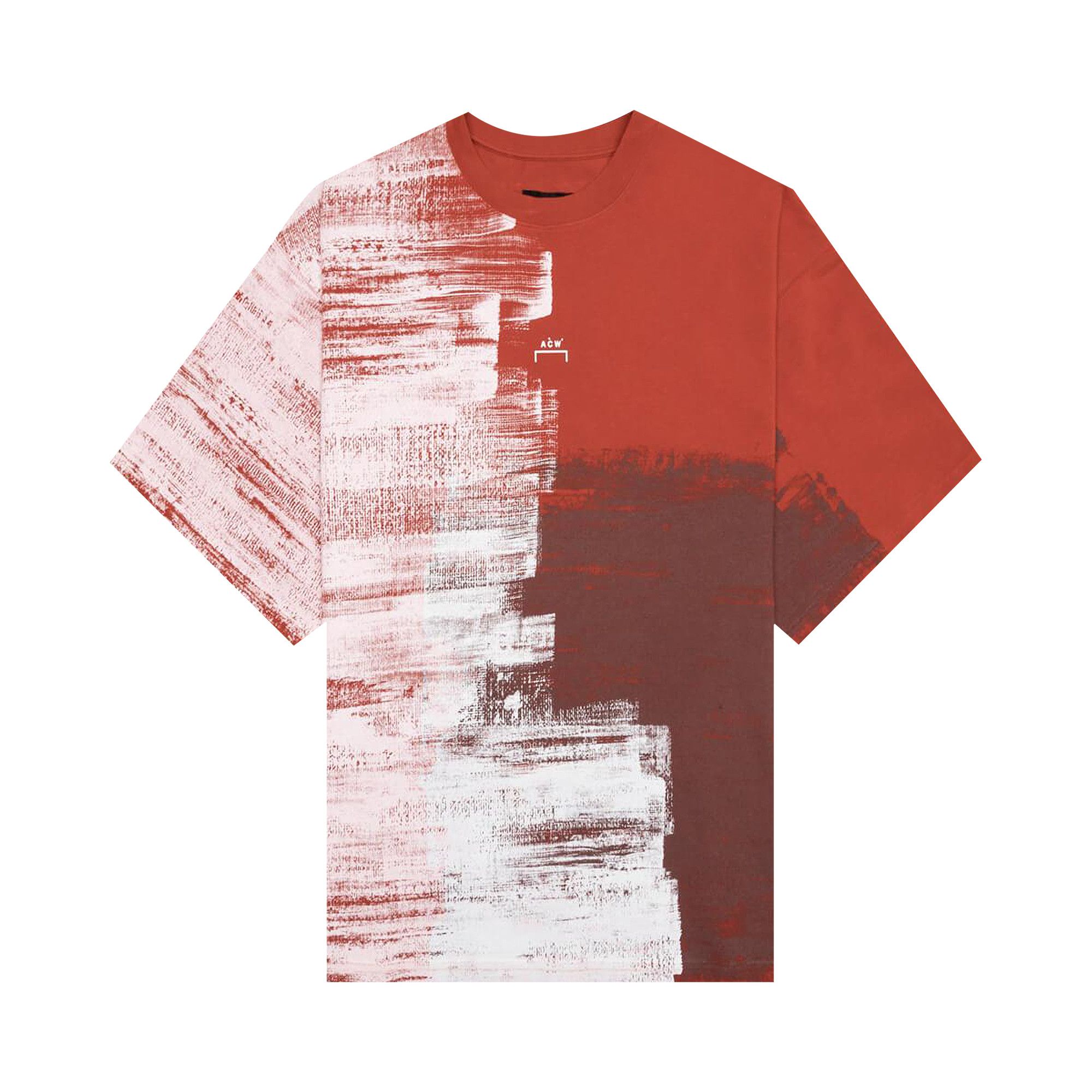 Buy A-Cold-Wall* Brush Stroke Short-Sleeve T-Shirt 'Rust