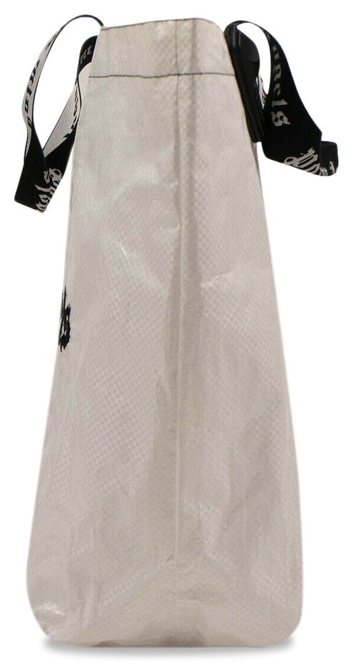 Palm Angels Classic Logo Shopper Bag White