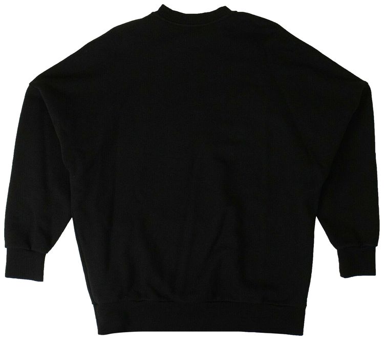 Palm Angels Alien Graphic Crewneck Sweatshirt Black