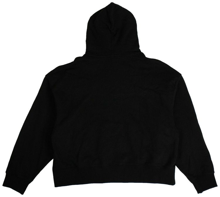 Palm Angels Sensitive Content Print Hooded Sweatshirt Black