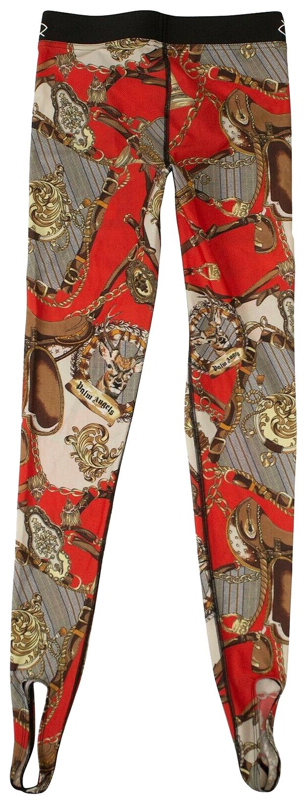 Palm Angels Sensitive Content Leggings Red