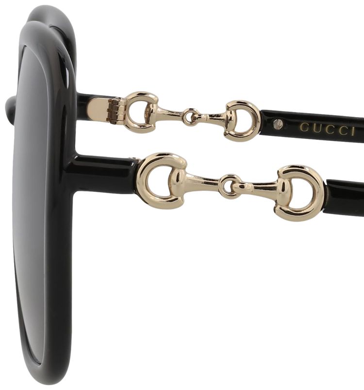 Gucci Square Sunglasses BlackGrey