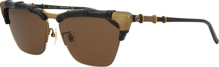 Gucci Cat Eye Sunglasses BlackBrown