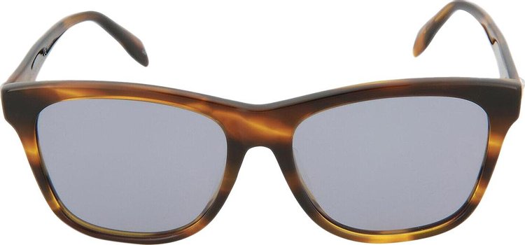 Alexander McQueen Square Sunglasses YellowBlue