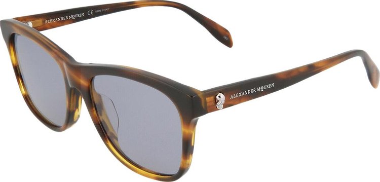 Alexander McQueen Square Sunglasses YellowBlue