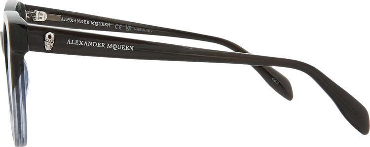 Alexander McQueen Cat Eye Sunglasses GreyBlue