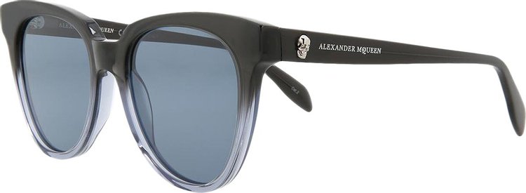 Alexander McQueen Cat Eye Sunglasses GreyBlue