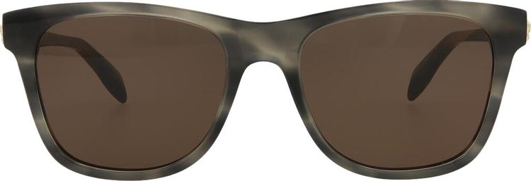 Alexander McQueen Square Sunglasses GreyBrown