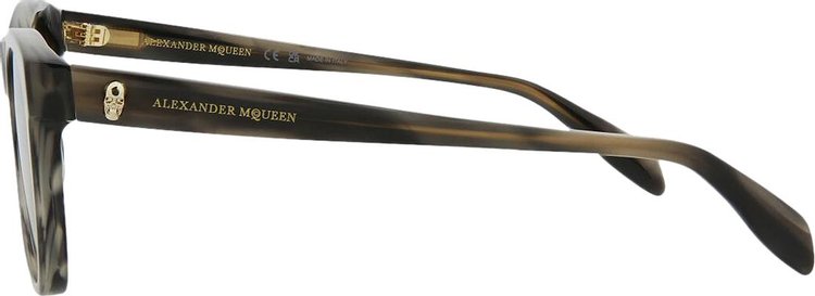 Alexander McQueen Square Sunglasses GreyBrown