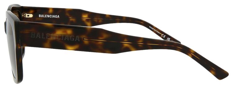 Balenciaga Square Sunglasses HavanaBrown