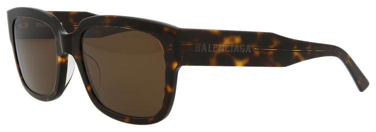 Balenciaga Square Sunglasses HavanaBrown