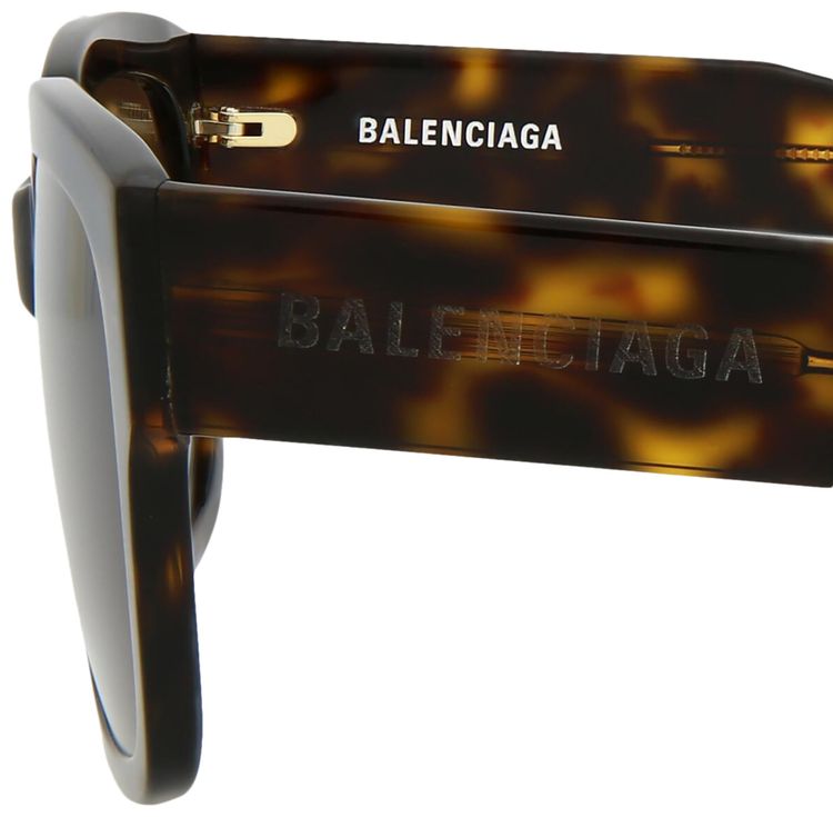 Balenciaga Square Sunglasses HavanaBrown