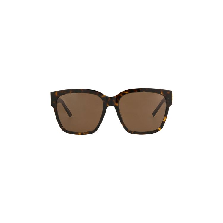 Balenciaga Square Sunglasses HavanaBrown