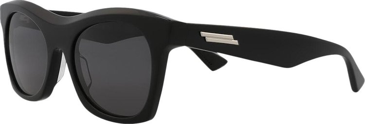 Bottega Veneta Square Sunglasses BlackGrey