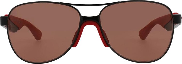 Bottega Veneta Aviator Sunglasses BlackRed