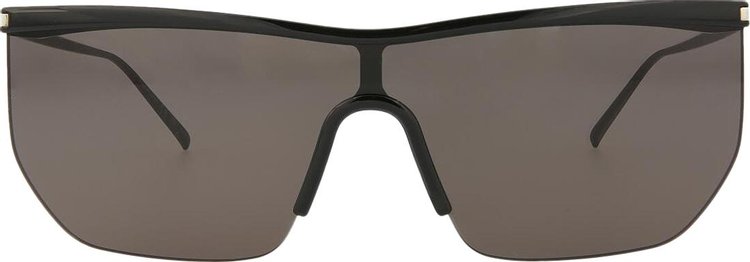 Saint Laurent Mask Sunglasses Black