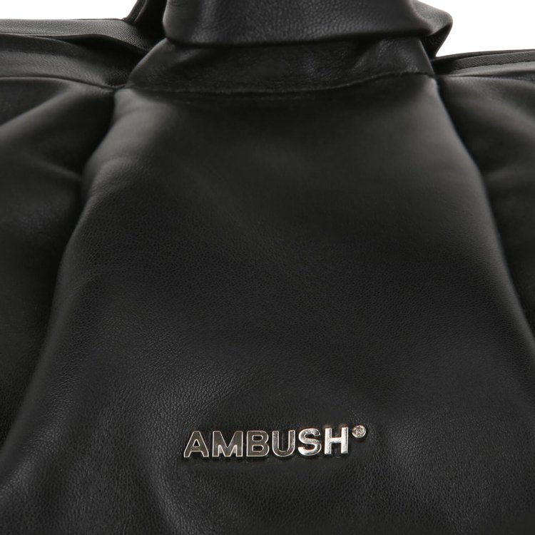 Ambush Twist Top Handle Bag Black