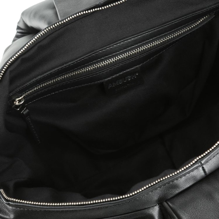 Ambush Twist Top Handle Bag Black