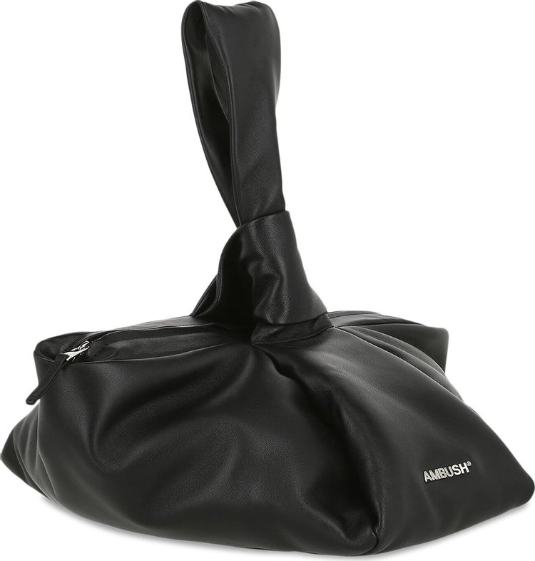 Ambush Twist Top Handle Bag Black