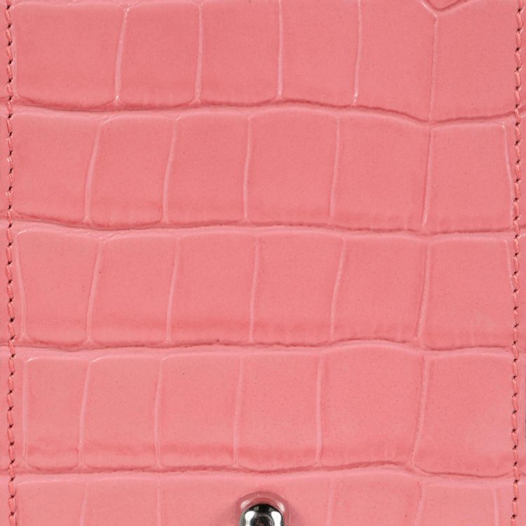 Alexander McQueen Chain Phone Case Coral