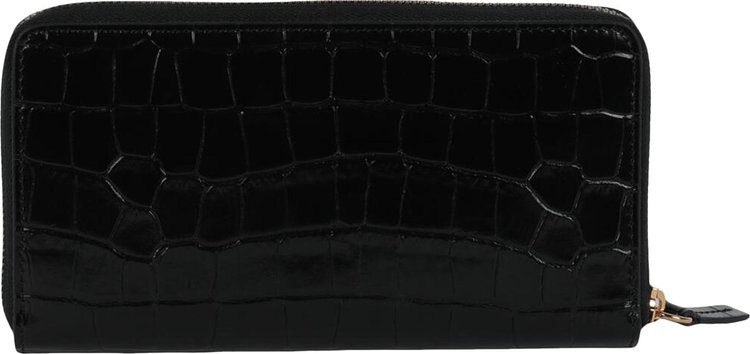 Versace Embossed La Medusa Wallet Black