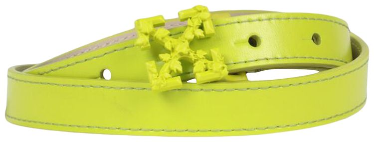 Off White Arrow Belt Green