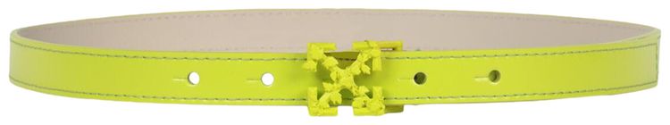 Off White Arrow Belt Green